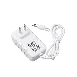 Avis Wewoo Connecteur CC d'adaptateur de courant AC100 -240V / DC12V 2A 5,5 x 2,1 mm pour bande lumineuse à LED UE