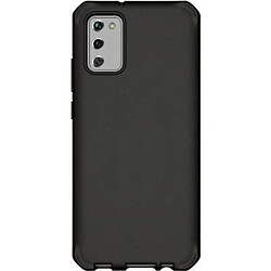 Itskins Coque pour Samsung Galaxy A02s Renforcée Feronia Bio Terra Noir