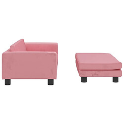 Acheter Maison Chic Niche Lit pour chien avec extension | Panier couchage pour chien rose 100x50x30 cm velours -GKD87502