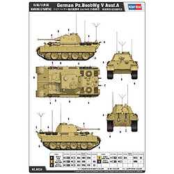 Acheter Hobby Boss Maquette Char German Pz.beobwg V Ausf.a