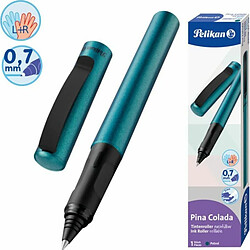 Pelikan Tintenroller Pina Colada petrol +1 Tintenpatrone Faltschachtel pas cher