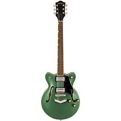 Avis G2655 Streamliner Jr. Double-Cut Steel Olive Gretsch Guitars