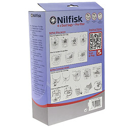 Nilfisk Advance LOT 4 SACS HYGIENE EXTREME ELITE KING