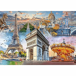 Trefl- Week-End à Paris, France Puzzle, 27125, Multicolore, Taille Unique