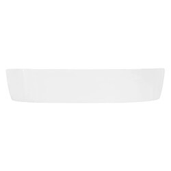 Avis ML-Design Lavabo en Céramique Blanc Brillant 60 x 40 x 12 cm, Ovale, Vasque à Poser sur Table de Toilette, Lave-Mains pour la Salle de Bains / WC Invités, Design Minimaliste Moderne