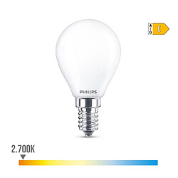 Lampe LED Philips E 6.5 W 6,5 W 60 W E14 806 lm Ø 4,5 x 8 cm (2700 K) pas cher