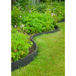 Avis Nature Bordure de jardin 0,12x12 m 5 mm noir