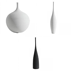 3pcs Minimalisme Vase à Fleurs Vase Zen Bud Vase De Table Vases De Table