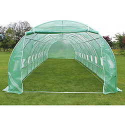 Avis Habitat Et Jardin Serre tunnel de jardin Althea - 36m² - 12 x 3 x 2 m