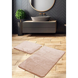 EPIKASA Lot de 2 Tapis de Salle de Bain Plush