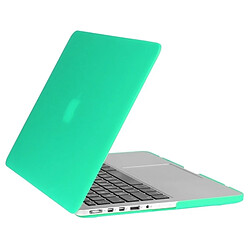 Acheter Wewoo Housse Étui vert pour Macbook Pro Retina 15,4 pouces Chapeau-Prince 3 en 1 givré Hard Shell de protection en plastique avec Keyboard Guard & Port prise de poussière