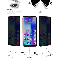 Wewoo Film de verre trempé Pour Huawei Honor 10 10 PCS 9H protecteur d'écran dur anti-reflets de confidentialité de 180 degrés pas cher