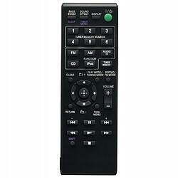 GUPBOO Télécommande Universelle de Rechange Pour Sony CMT-S20B CMT-BT60W CMT-BT60 CMT-BT80 CMT-S