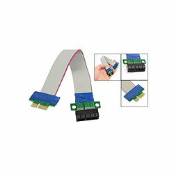 Avis Pci Expres X1 Pci E Riser Card Extender Extension Ribbon Flex Relocaliser Câble Pci-E