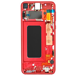 Avis Bloc Complet Samsung Galaxy S10e Écran LCD Vitre Tactile Original rouge