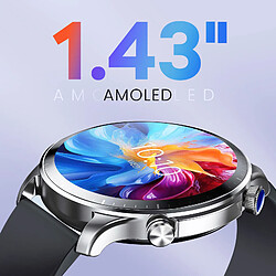 Acheter Riversong Montre connectée Motive 9 Pro étanche Ecran AMOLED 1.43 Pouce Noir