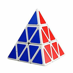 Universal Eco plastique blanc vitesse pyramide magique cube triangle magique cube