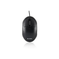 LOGIC Souris optique filaire LM-11USB 2.0 Noir