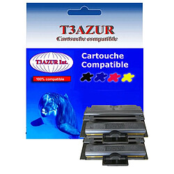 2 Toners Laser compatibles pour Samsung SCX5635F, SCX5635FN (MLT-D2082L) - 10 000 pages - T3AZUR