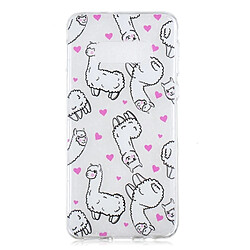 Wewoo Coque Fashion Etui de protection en TPU peint pour Galaxy S10e motif alpaga