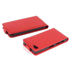 Acheter Cadorabo Coque Sony Xperia Z5 PREMIUM Etui en Rouge