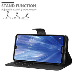 Cadorabo Coque Sharp Aquos R3 Etui en Noir