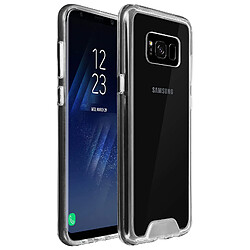 Avizar Coque Samsung Galaxy S8 Plus Coque Cristal Bi-matière - Transparent