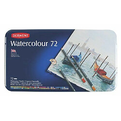 Derwent Crayons aquarellables Boite métal de 72 (Import Royaume Uni)