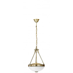 EGLO Chandelier SAVOY 2 ampoules bronze