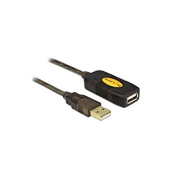 Câble de Rallonge DELOCK 82308 USB 2.0 5 m