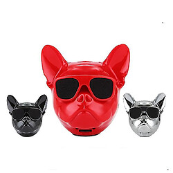 Acheter Universal S black unique design personalized wireless bulldog speaker,usb rechargeable portable stereo bluetooth speaker az18901