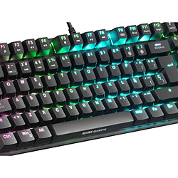 Clavier pour jeu Mars Gaming MKREVO PRO LED RGB Noir