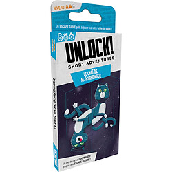 Jeu d escape game Asmodee Unlock Short Adventure Le Chat de M. Schrodinger