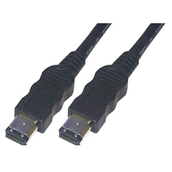 MCL Câble Firewire IEEE 1394, 6 / 6 mâle 2m