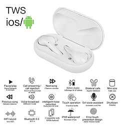 Platyne Earbuds Tactiles Bluetooth V5.0+edr