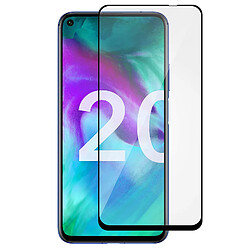 Avizar Film Écran Honor 20 et Huawei Nova 5T Verre Trempé 9H Transparent Contour noir