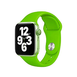 Bracelet En Silicone Lisse Phonecare Compatible avec Apple Watch Series 10 - 46mm - Vert Alface