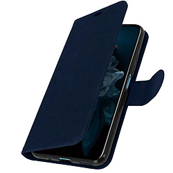 Avizar Étui Honor 20 Pro Housse Intégrale Porte-cartes Fonction Support Bleu nuit