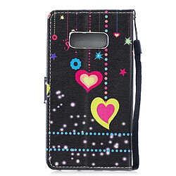 Wewoo étuis en cuir Coque Housse Étui à rabat horizontal à motif coloré pour Galaxy S10e, avec porte-cartes et emplacements pour cartes porte-monnaie