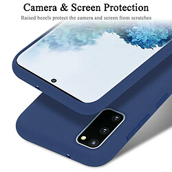 Cadorabo Coque Samsung Galaxy S20 FE Etui en Bleu pas cher