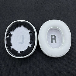 GUPBOO Coussinets d'oreille, Oreillette de Remplacement pour JBL Tune T700BT T710BT T750BTNC T760NC Tête Casque Blanc