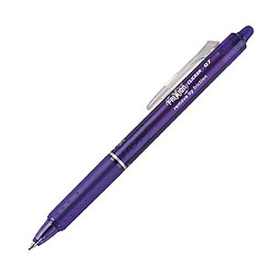 Stylo FriXion Ball Clicker Pilot encre gel 0,7 mm violet