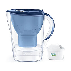 BRITA Carafe Marella XL bleu 1 cartouche MAXTRA PRO