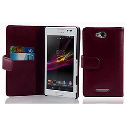 Cadorabo Coque Sony Xperia C Etui en Violet