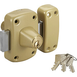 Verrou de securite pour porte d'entree de 38 a 42 mm Cyclop Vachette