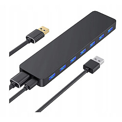 GUPBOO Adaptateur Portable Multi USB 7 en 1 PC-2 Câble USB,JL2508