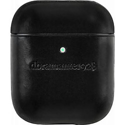 DBRAMANTE1928 Coque pour AirPods Copenhagen en Cuir Noir