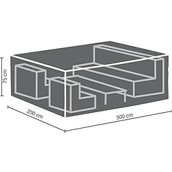 Perel Housse D'Extérieur Pour Salon De Jardin - L