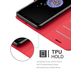 Acheter Cadorabo Coque Samsung Galaxy S9 Etui en Rouge