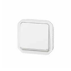 va et vient ou interrupteur - 10a - témoin - blanc - composable - legrand plexo 069612l